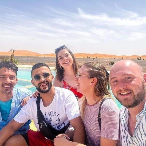 Riad Caravasar Merzouga Exterior foto